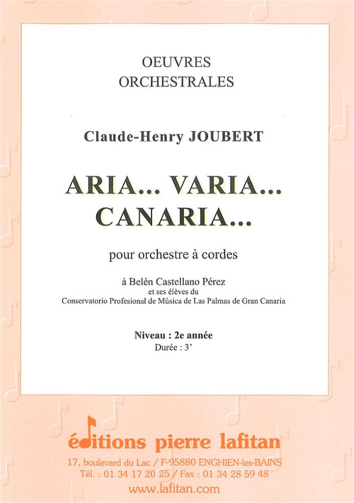 Aria - Varia - Canaria